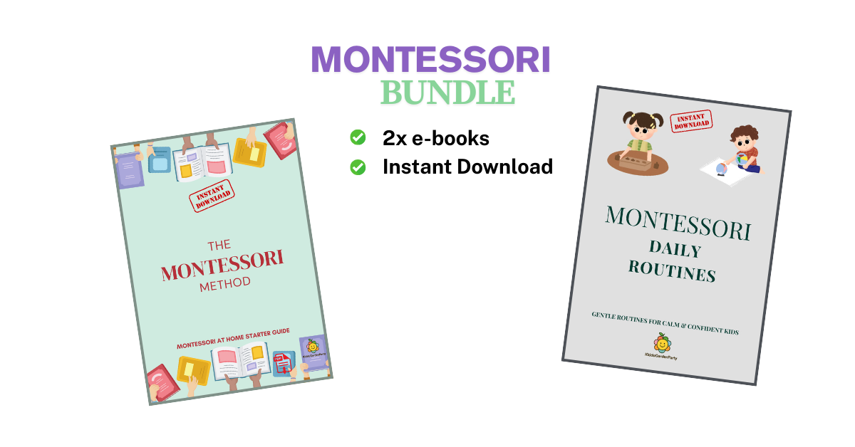 Montessori Bundle (2 e-books) – Peaceful Routines & Montessori Parenting at Home