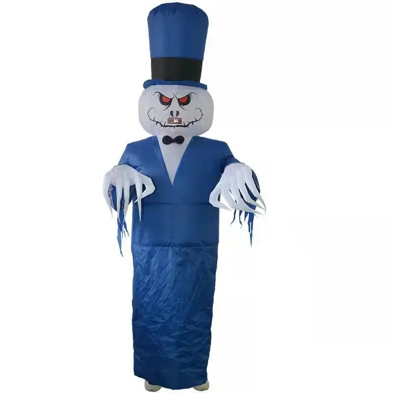 Halloween Cosplay Costume Inflatable Alien Ghost Sea Thief Bat Pumpkin Blow up Suit for Party Inflatable Costume Carton Unisex-5
