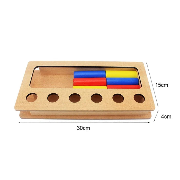 Montessori Wooden Educational Toy Set – Sensory Learning Box, Puzzles & Games for Toddlers