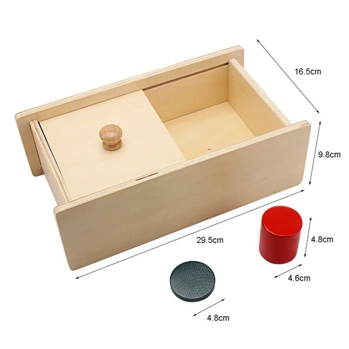 Montessori Wooden Educational Toy Set – Sensory Learning Box, Puzzles & Games for Toddlers