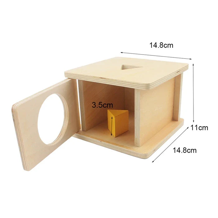 Montessori Wooden Educational Toy Set – Sensory Learning Box, Puzzles & Games for Toddlers
