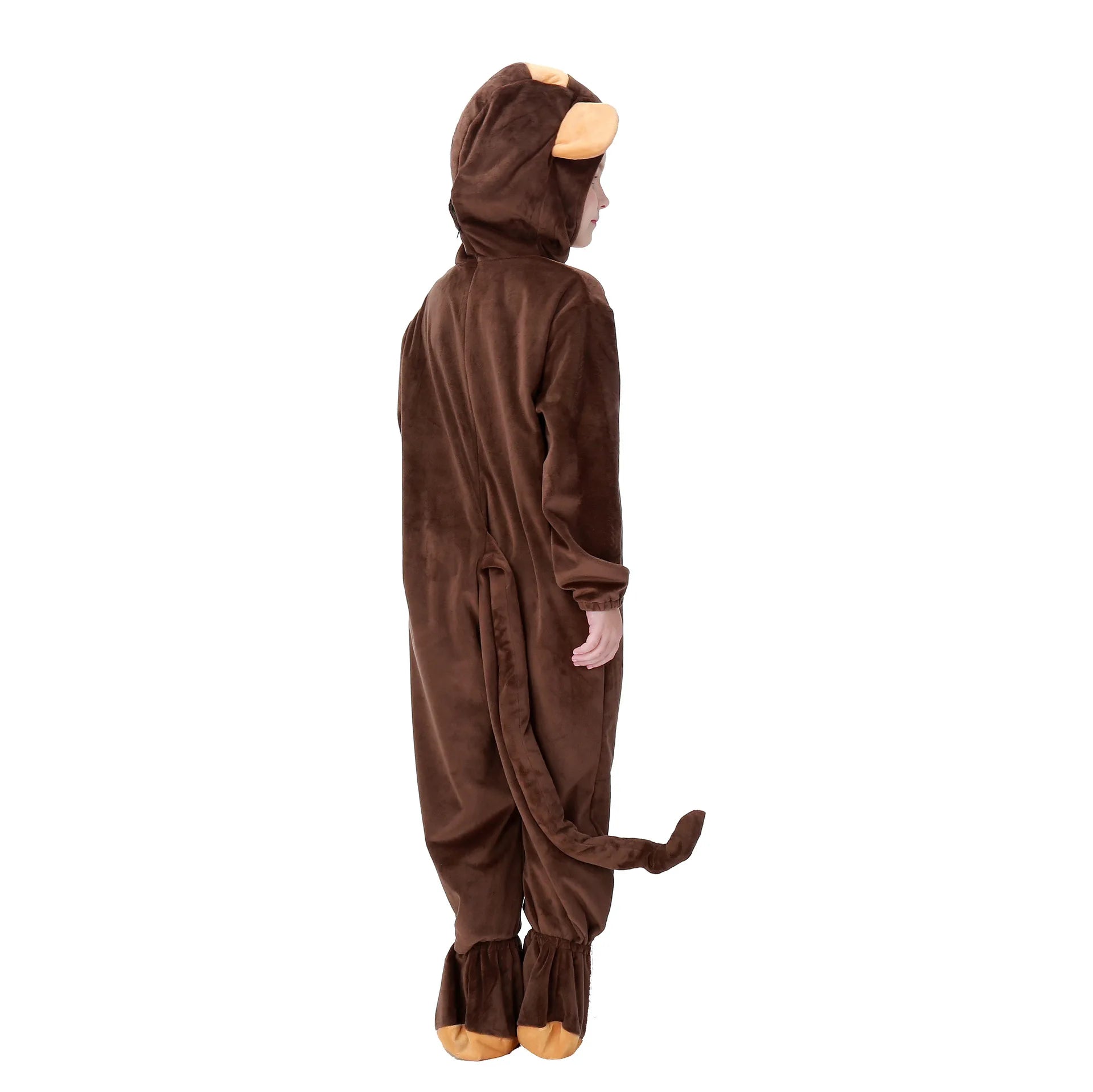 Children Kids Plus Size Funky Monkey Costume-4