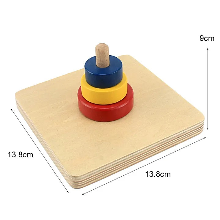 Montessori Wooden Educational Toy Set – Sensory Learning Box, Puzzles & Games for Toddlers