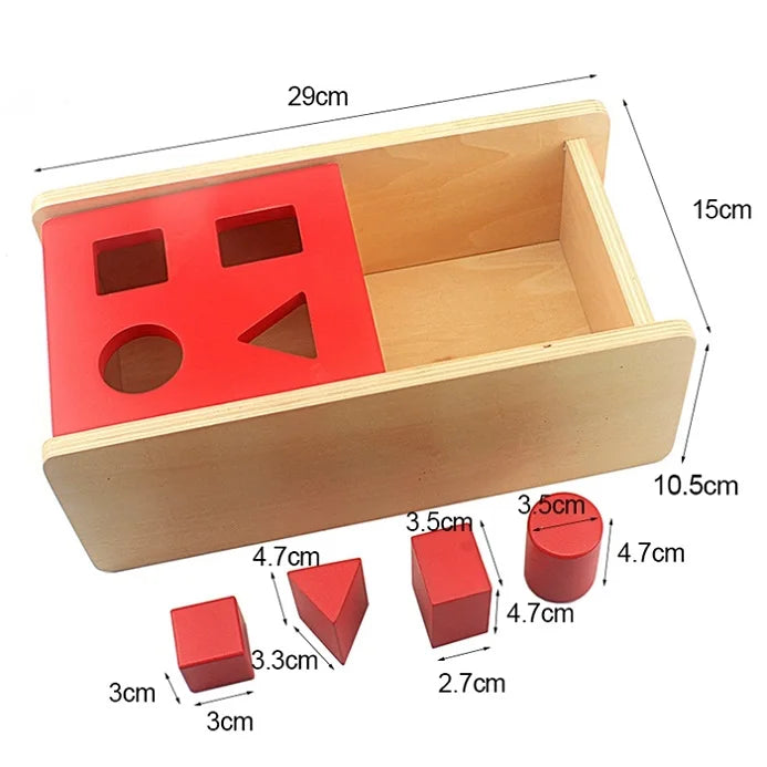 Montessori Wooden Educational Toy Set – Sensory Learning Box, Puzzles & Games for Toddlers