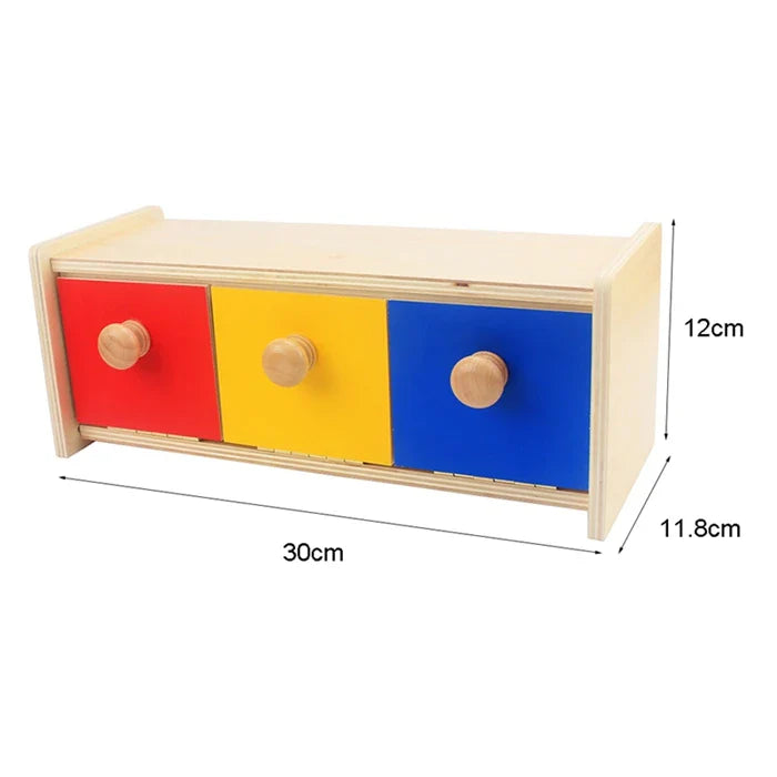 Montessori Wooden Educational Toy Set – Sensory Learning Box, Puzzles & Games for Toddlers