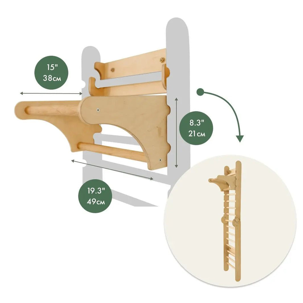 Sprossenwand-Ergänzung für Kletterdreieck-1