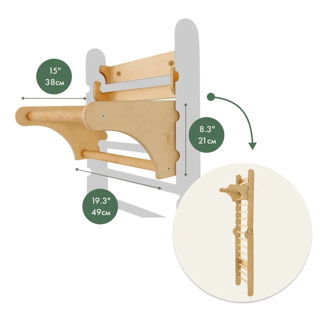 Sprossenwand-Ergänzung für Kletterdreieck-1